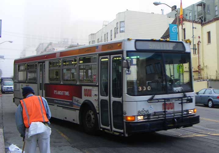 San Francisco MUNI NABI 416 8026